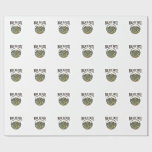 Walk By Faith Christian Mountain Path Vector Wrapping Paper