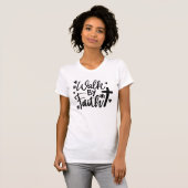 Walk By Faith Christian Woman's T-Shirt (Front Full)