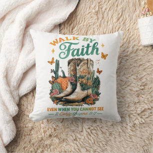 Walk By Faith.... Cushion