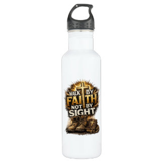Walk By Faith Not By Sight 710 Ml Water Bottle