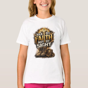 Walk By Faith Not By Sight T-Shirt