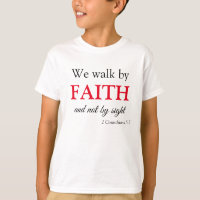 Walk by Faith Scripture