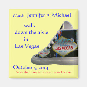 Walk Down the Aisle :  Las Vegas weddings Magnet