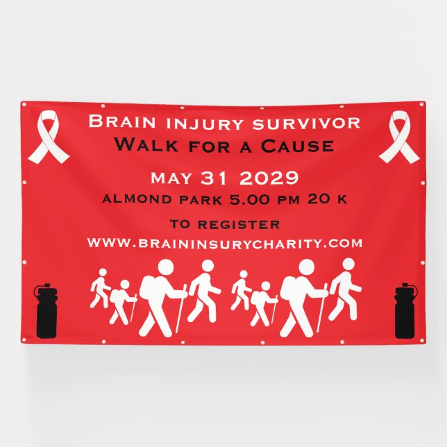 Walk For A Cause Banner (Horizontal)