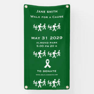 Walk For A Cause Raise Funds Banner
