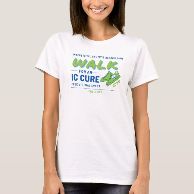 Walk for an IC Cure T-Shirt (Front)