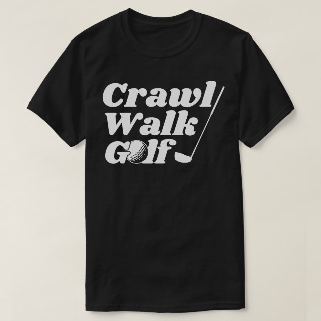 Walk Golf TShirt (Design Front)