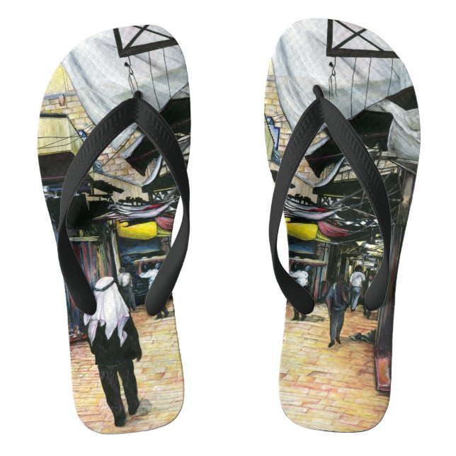 Walk Home through Antiquity, Jerusalem Thongs (Footbed)