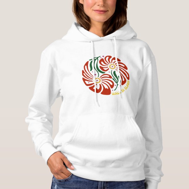 Walk in bloom hoodie (Front)