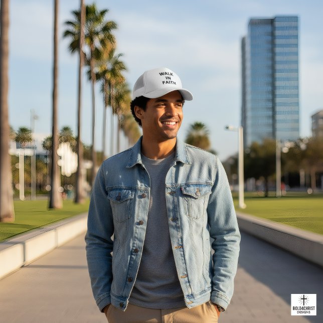 "Walk In Faith" Trucker Hat (Creator Uploaded)