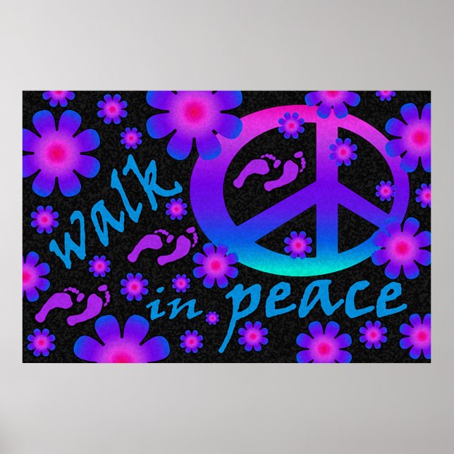 Walk in Peace Poster (Front)