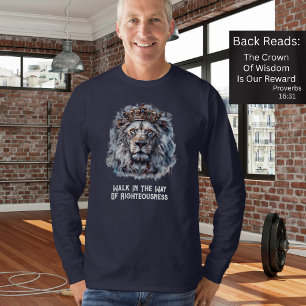 Walk In The Way Wisdom King Lion T-Shirt