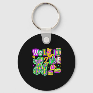Walk It Like Dog Mardi Key Ring