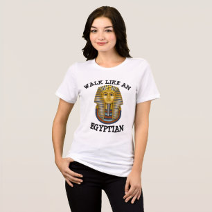 WALK LIKE AN EGYPTIAN VINTAGE LADIES T-SHIRT Tri-Blend SHIRT