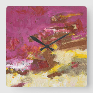 Walk me Through It Square Wall Clock