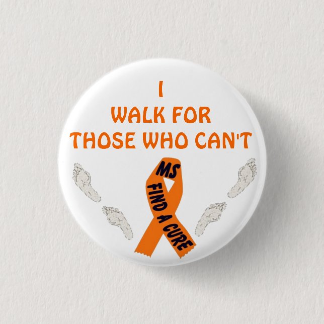 WALK MS BUTTON (Front)