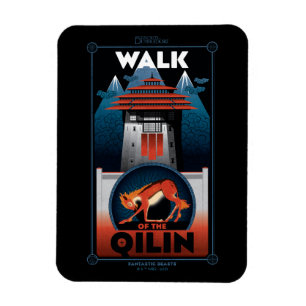 Walk of the Qilin Mountain graphic Magnet