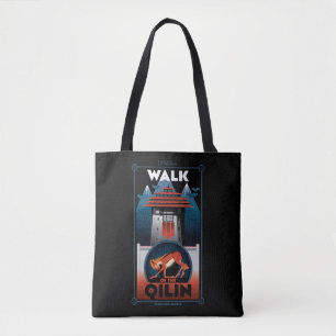 Walk of the Qilin Mountain graphic Tote Bag