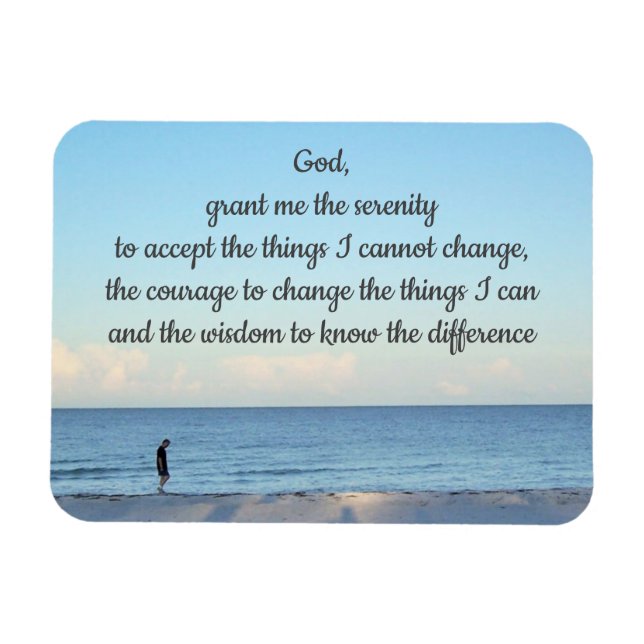 Walk on the Beach Magnet (Horizontal)