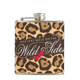 Walk on the Wild Side Bachelorette Flask