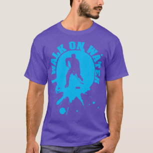 Walk on water Ice hockey T-Shirt