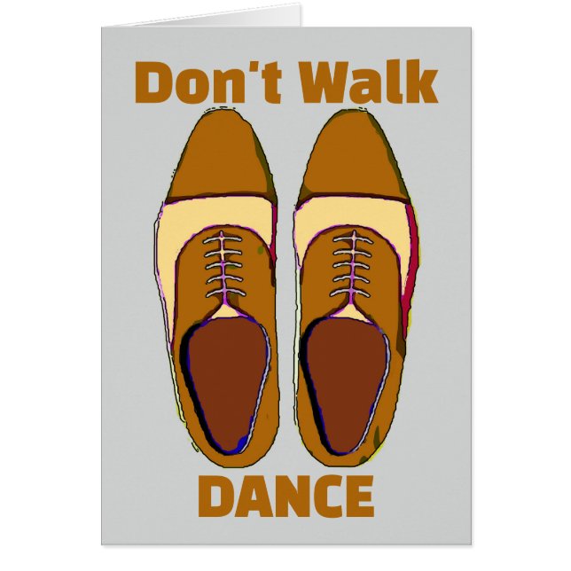Walk or Dance, Buck Shoes. (Front)