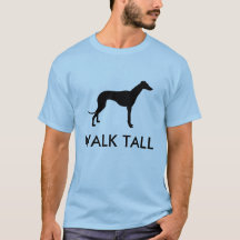 Walk Tall Greyhound Silhouette T-Shirt