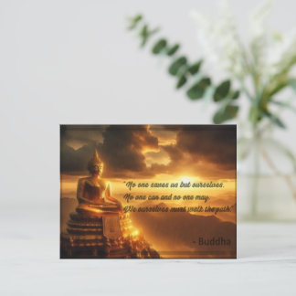 Walk The Path Postcard