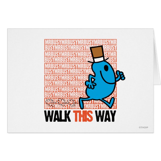 Walk This Way (Front Horizontal)