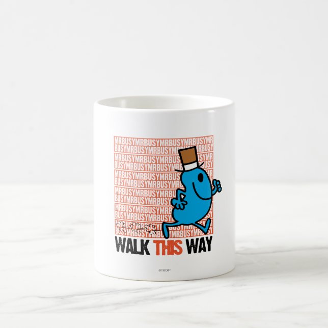 Walk This Way Coffee Mug (Center)