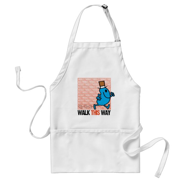 Walk This Way Standard Apron (Front)