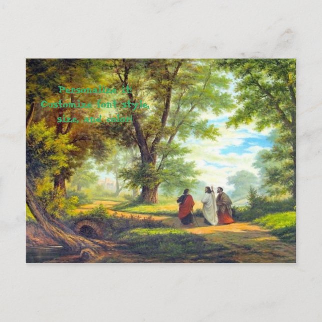Walk to Emmaus Postcard (Front)