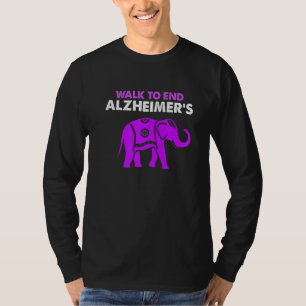 Walk To End Alzheimers Disease Alzheimers Awarenes T-Shirt