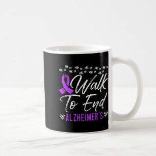 Walk to End Alzheimers Disease Dementia Wear Coffee Mug
