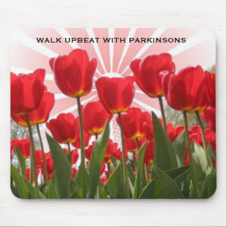 WALK UPBEAT WITH PARKINSONS MOUSE PAD