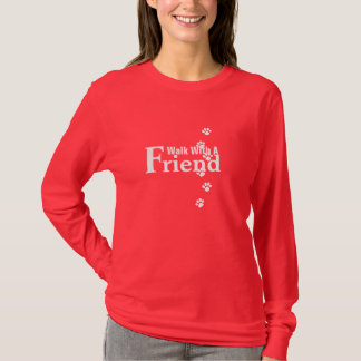 Walk With A Friend Long Sleeve Women's Shirt