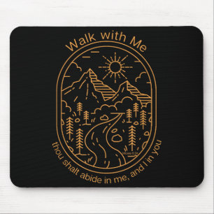 Walk With Me 2026 Lds Youth Theme Camp Mouse Pad