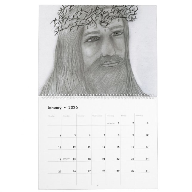 Walk With Me A 2012 Calendar (Jan 2026)