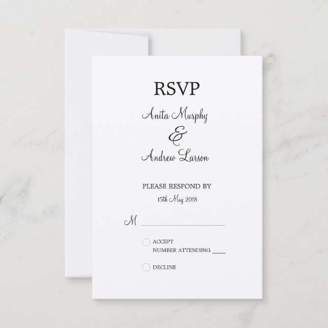'Walk with Me' RSVP Design (Front)