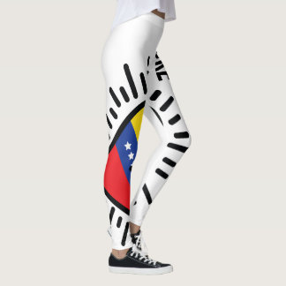 walk with your Venezuelan heart Leggings