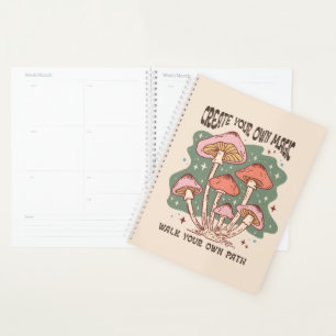 Walk Your Own Path Boho Planner