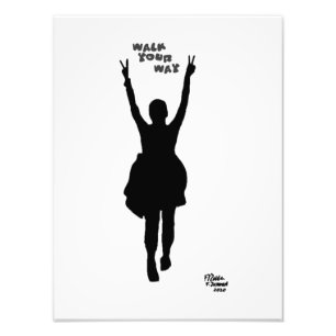 Walk Your Way. Photo Print