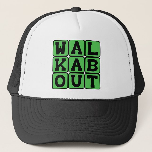 Walkabout, Australian Adventure Trucker Hat (Front)