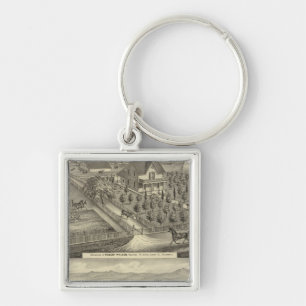 Walker, Ball residences Key Ring