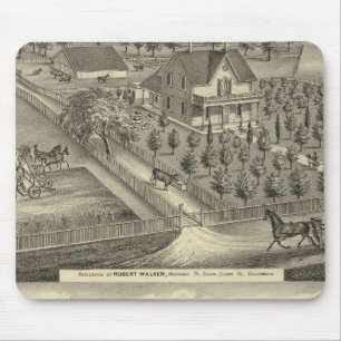 Walker, Ball residences Mouse Pad
