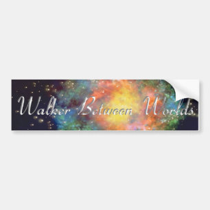 Walker Between Worlds Bumper Sticker