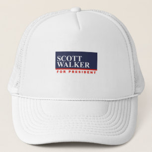 WALKER FOR PRESIDENT (Banner) Trucker Hat