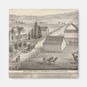 Walker, Knittel residences, farms Magnet