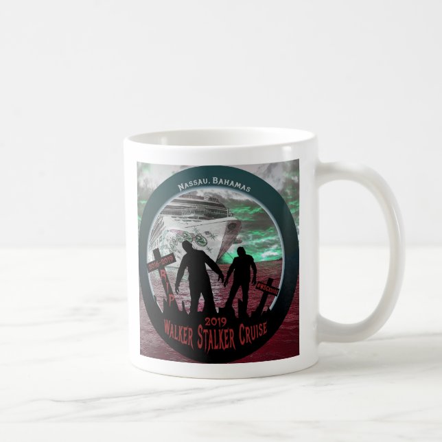 Walker Stalker Cruise 2019 Coffee Mug (Right)