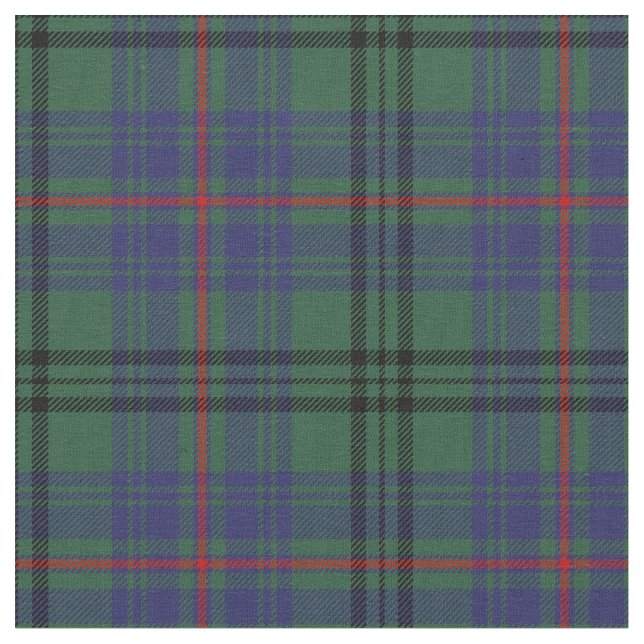Walker Tartan Print Fabric (Close Up)